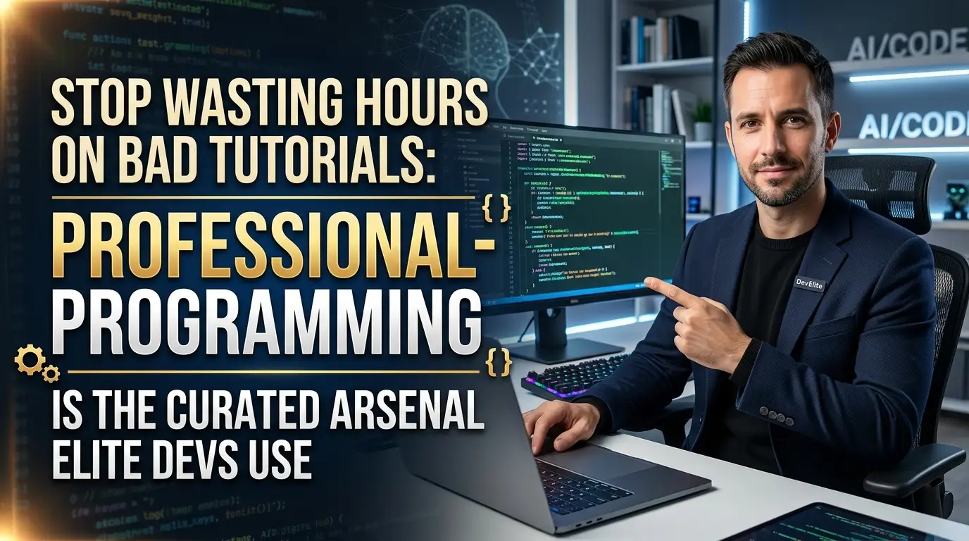 Stop Wasting Hours on Bad Tutorials: professional-programming Is the Curated Arsenal Elite Devs Use