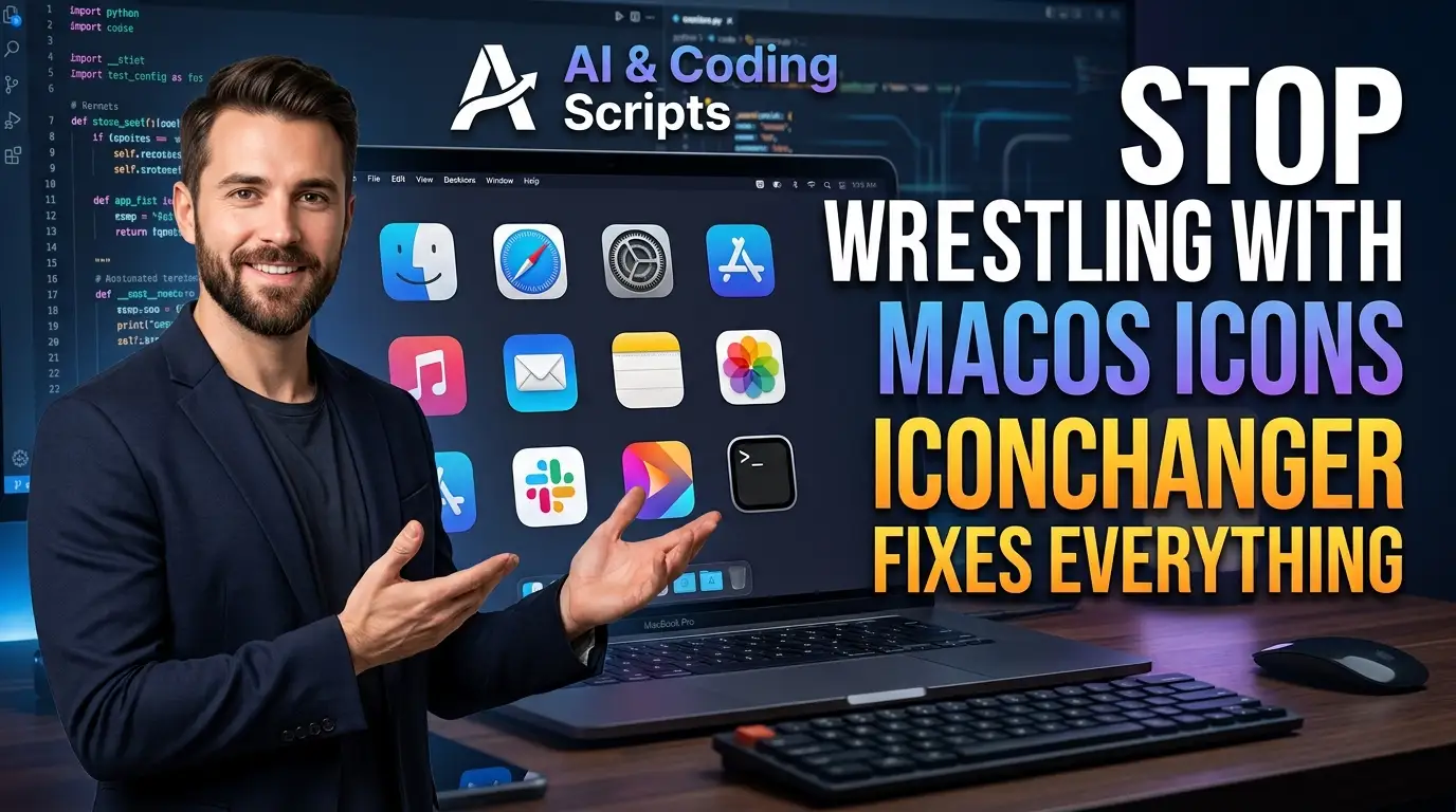 Stop Wrestling with macOS Icons: IconChanger Fixes Everything