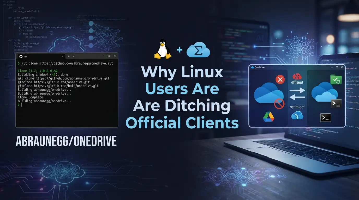 abraunegg/onedrive: Why Linux Users Are Ditching Official Clients