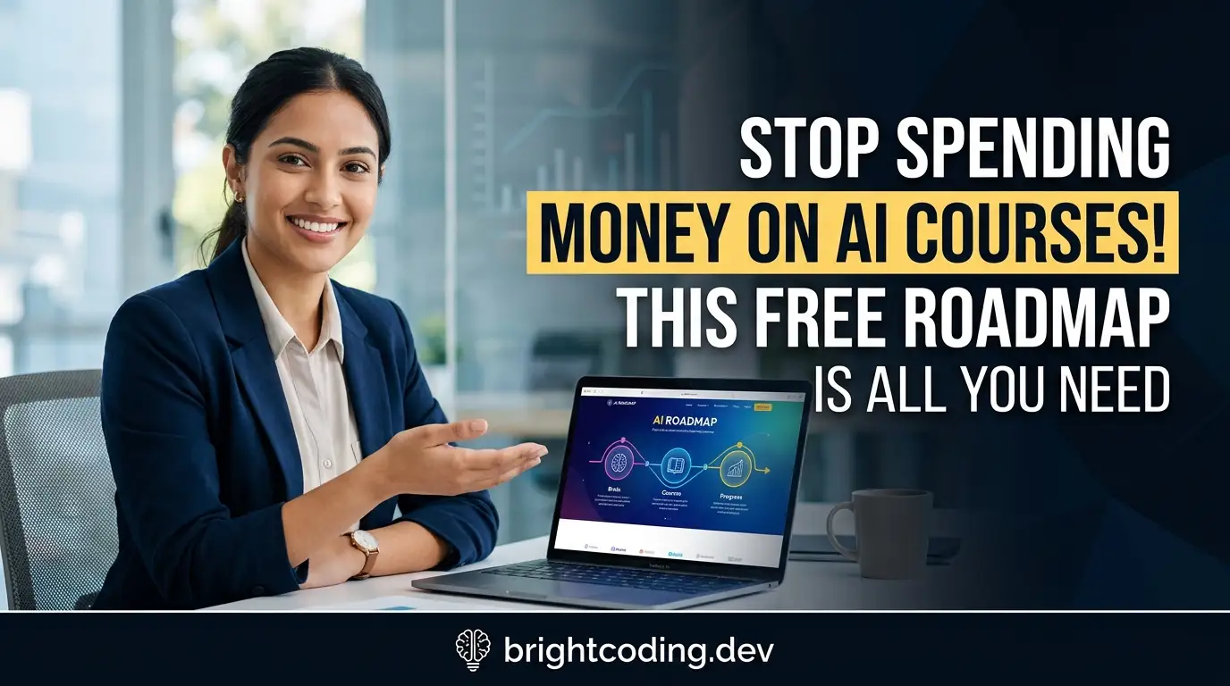 Stop Wasting Money on AI Courses! This Free Roadmap Goes 0 to 100