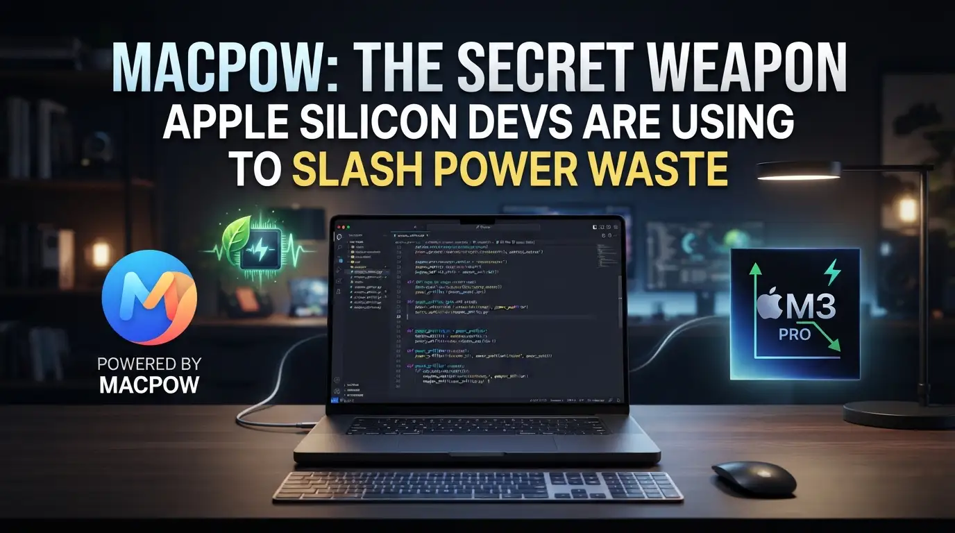 macpow: The Secret Weapon Apple Silicon Devs Are Using to Slash Power Waste