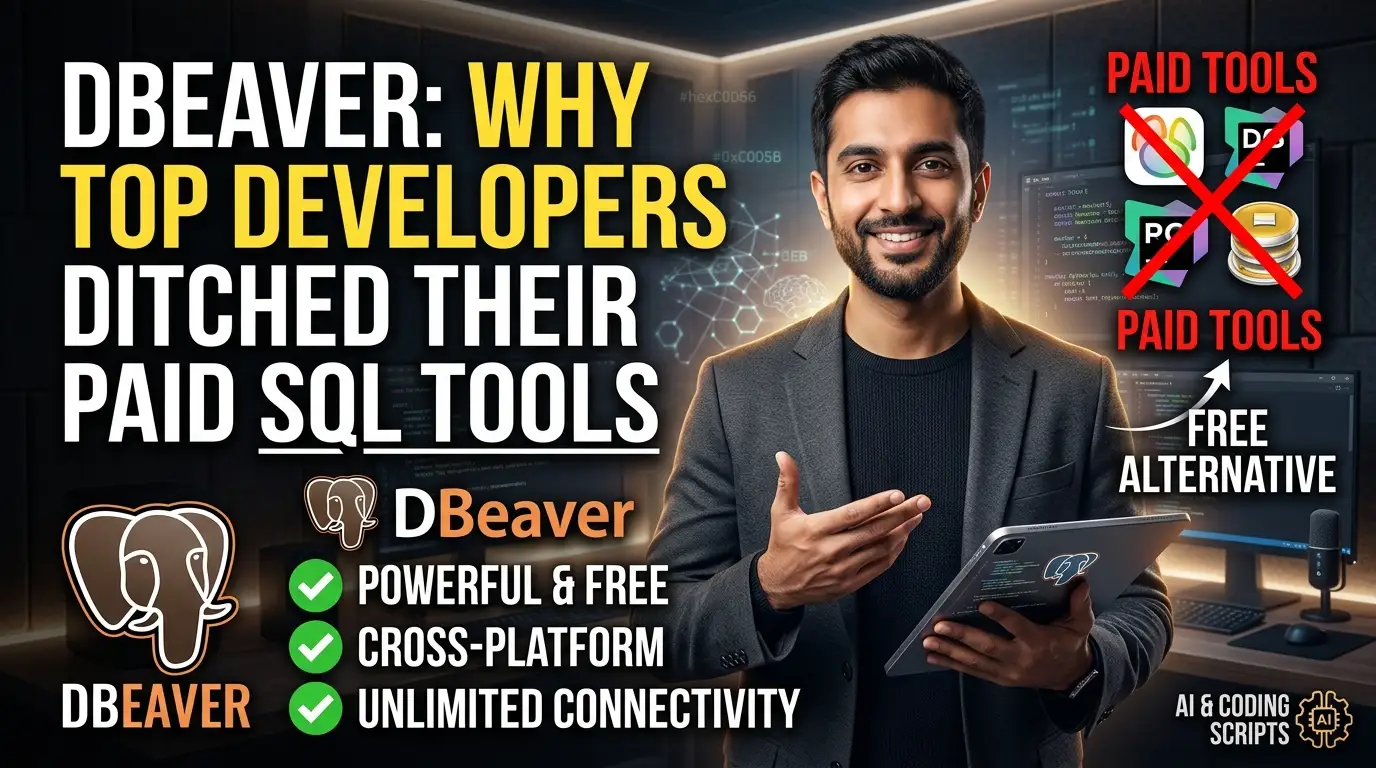 DBeaver: Why Top Developers Ditched Their Paid SQL Tools