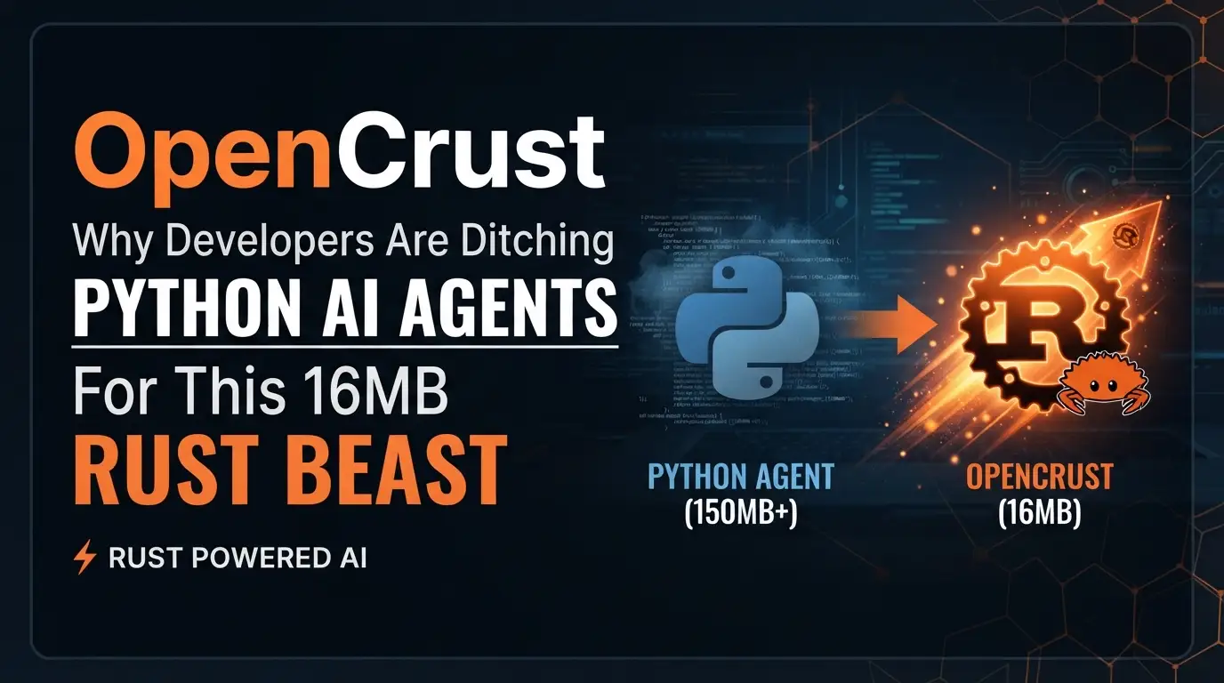 OpenCrust: Why Developers Are Ditching Python AI Agents for This 16MB Rust Beast
