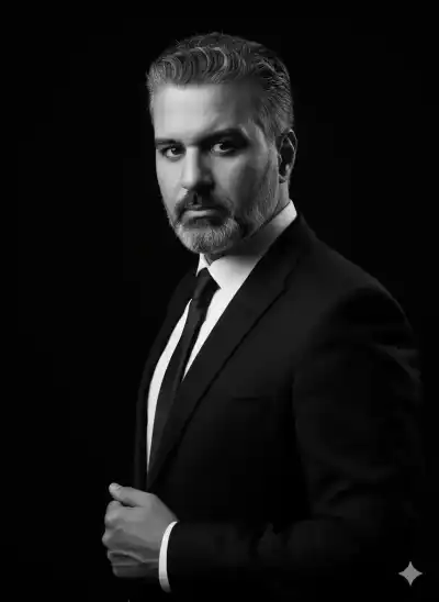 Elegant Male Editorial Portrait