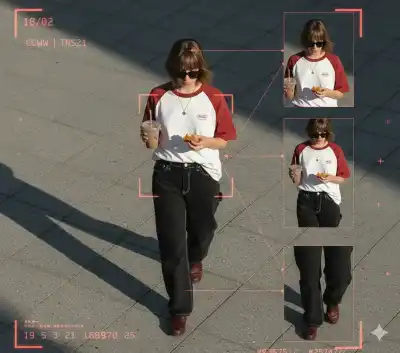 Urban Nonchalance Under Omnipresent Gaze