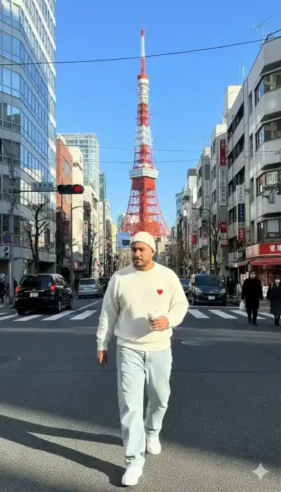 Heart of the City: A Tokyo Winter Afternoon