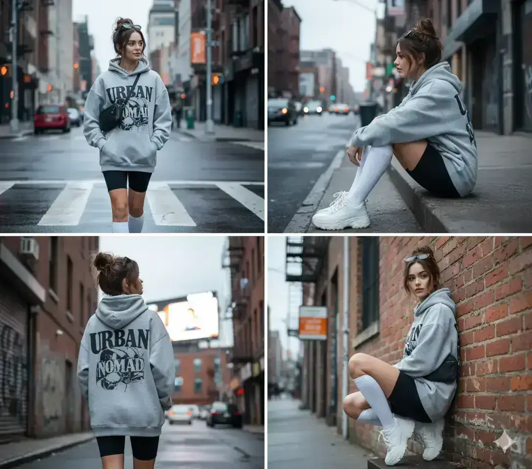 🌃 Urban Nomad: Streetwear Style Story
