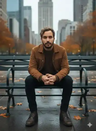 Autumn Street Portrait