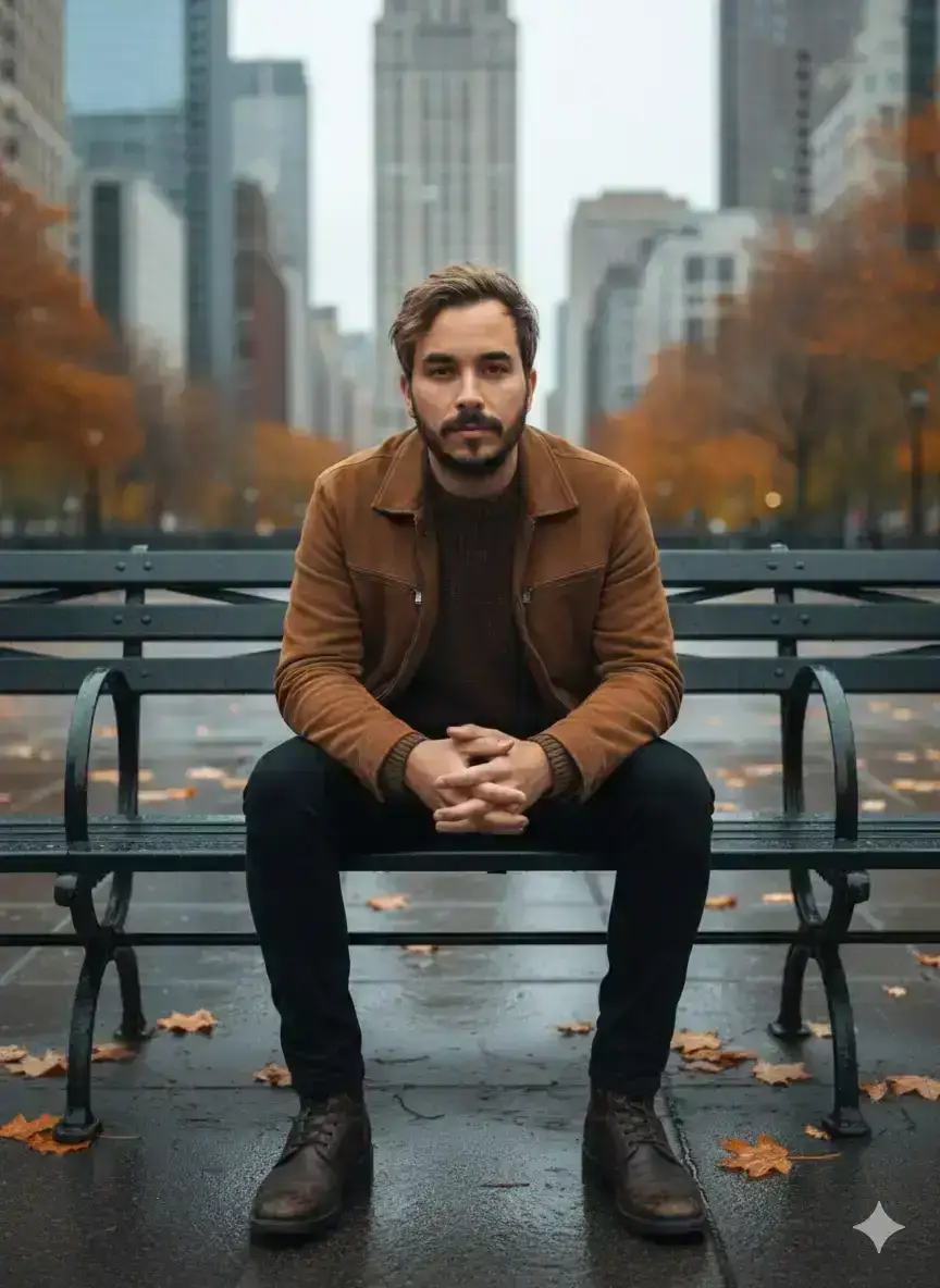 Autumn Street Portrait