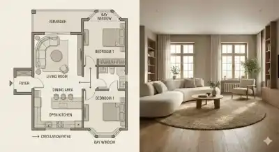 From Blueprint to Reality: A Modern Minimalist Journey through Architectural Design and Contemporary Interior Execution