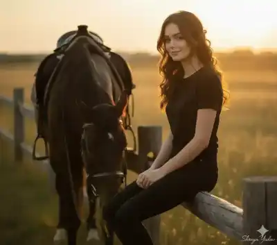 Golden Hour at the Ranch