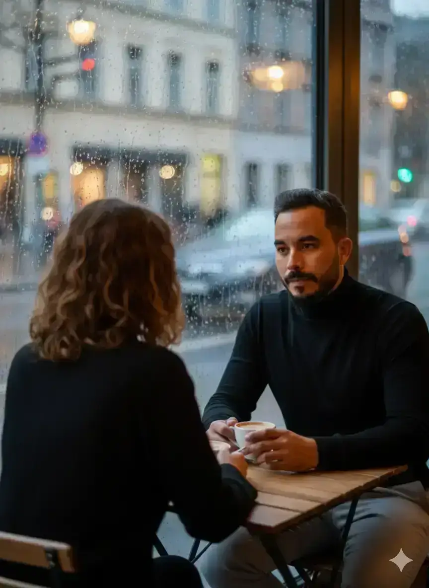 Evening at the Window Seat