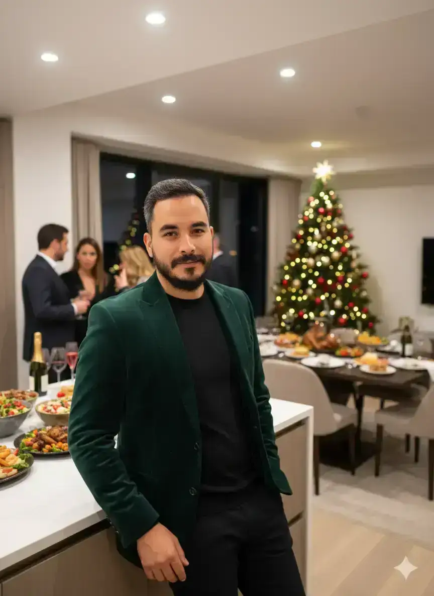Christmas Party Portrait Prompt