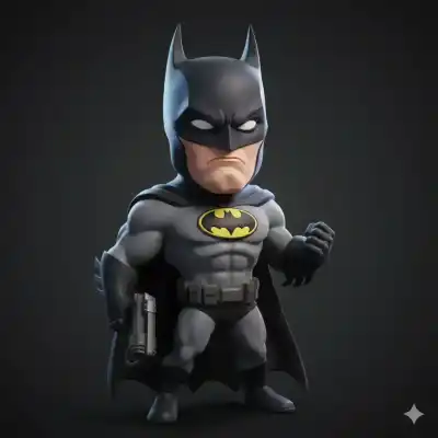 A heroic 3D caricature