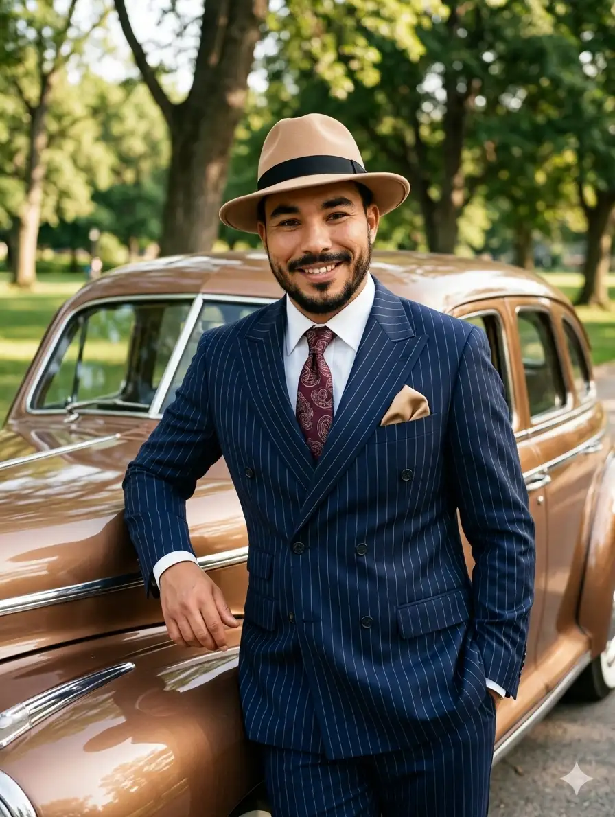 cinematic medium shot of a sophisticated man with a groomed beard and olive complexion.