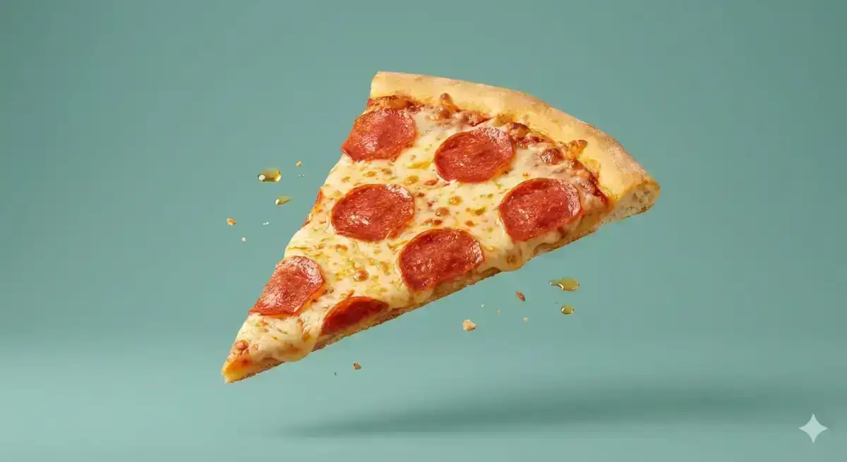 Product floating in mid-air